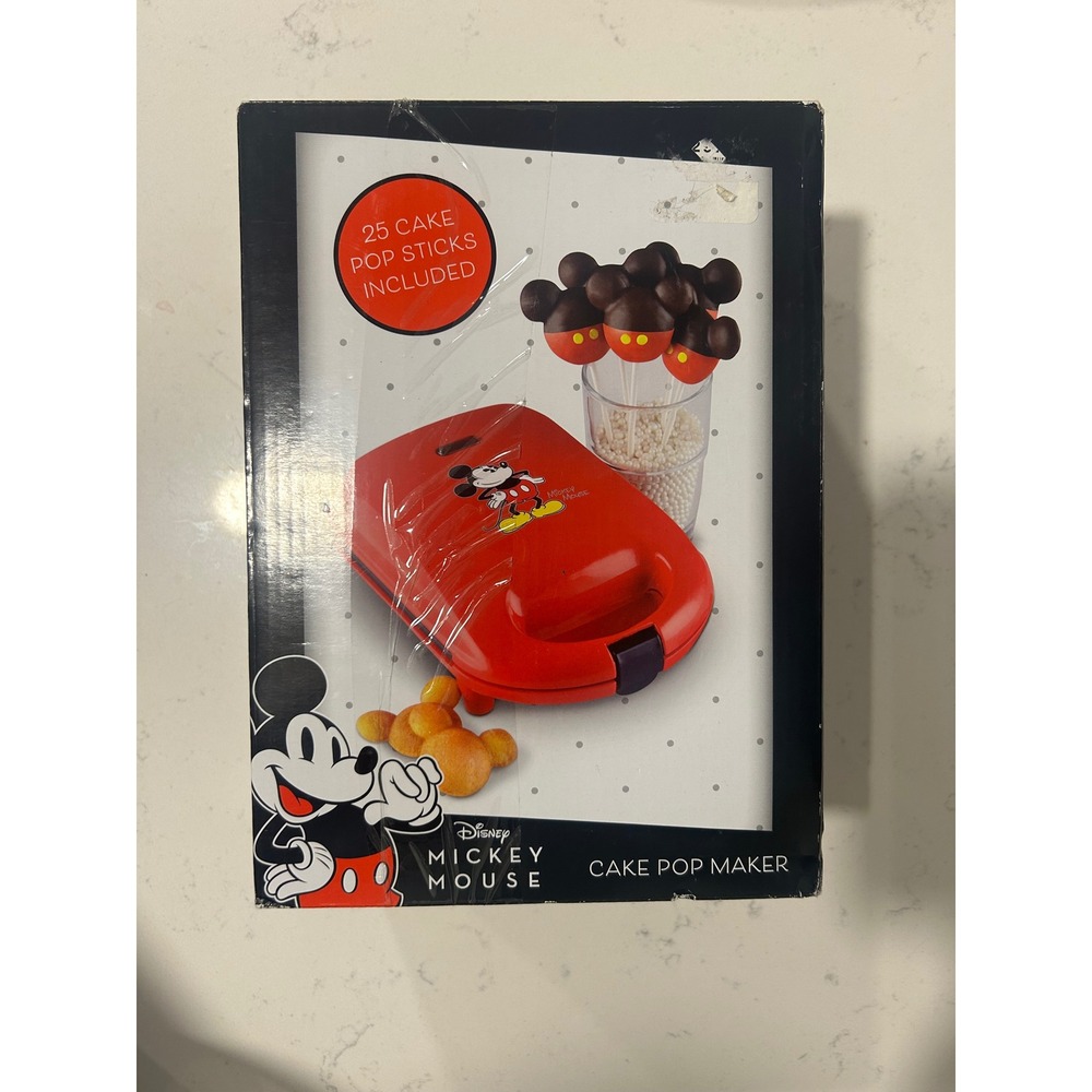 Disney Mickey Mouse Cake Pop Maker‎ 25 Cake Pop Sticks Included